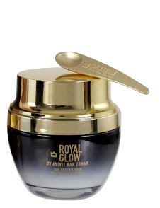 קרם לחות קווין סקין – Queens skin renewal day cream 24k  – של המותג  ROYAL GLOW